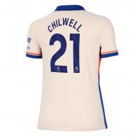 Chelsea Ben Chilwell #21 Fotballklær Bortedrakt Dame 2024-25 Kortermet